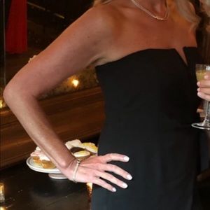 Struck by Cupid strapless dress